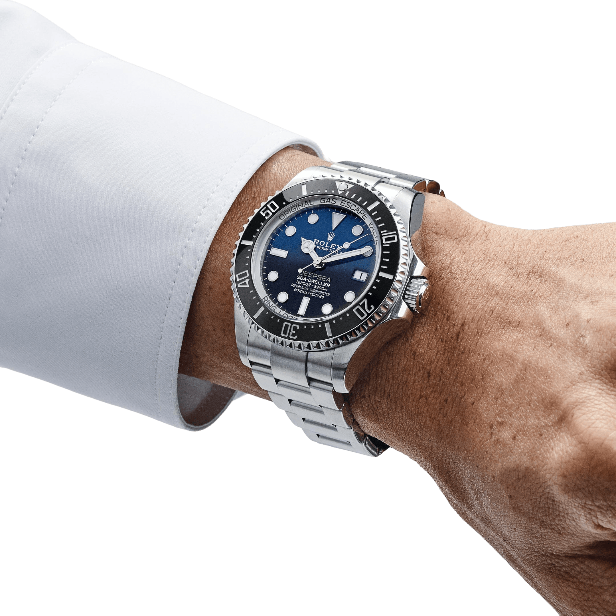 Rolex Deepsea Sea-Dweller on the wrist